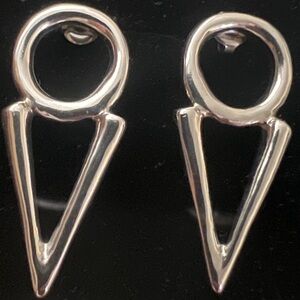 UNO de 50 Geometric Triangle Earrings - Equal